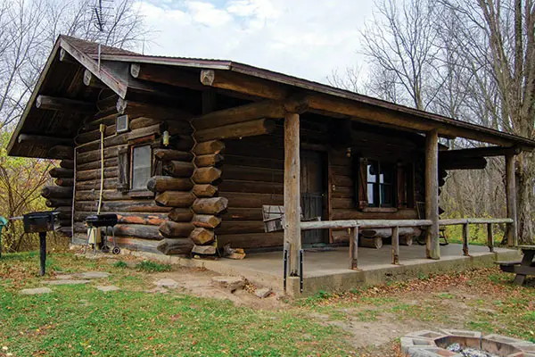 Cabin on the Hill at Wildlife Prairie Park Cabin on the Hill at Wildlife Prairie Park